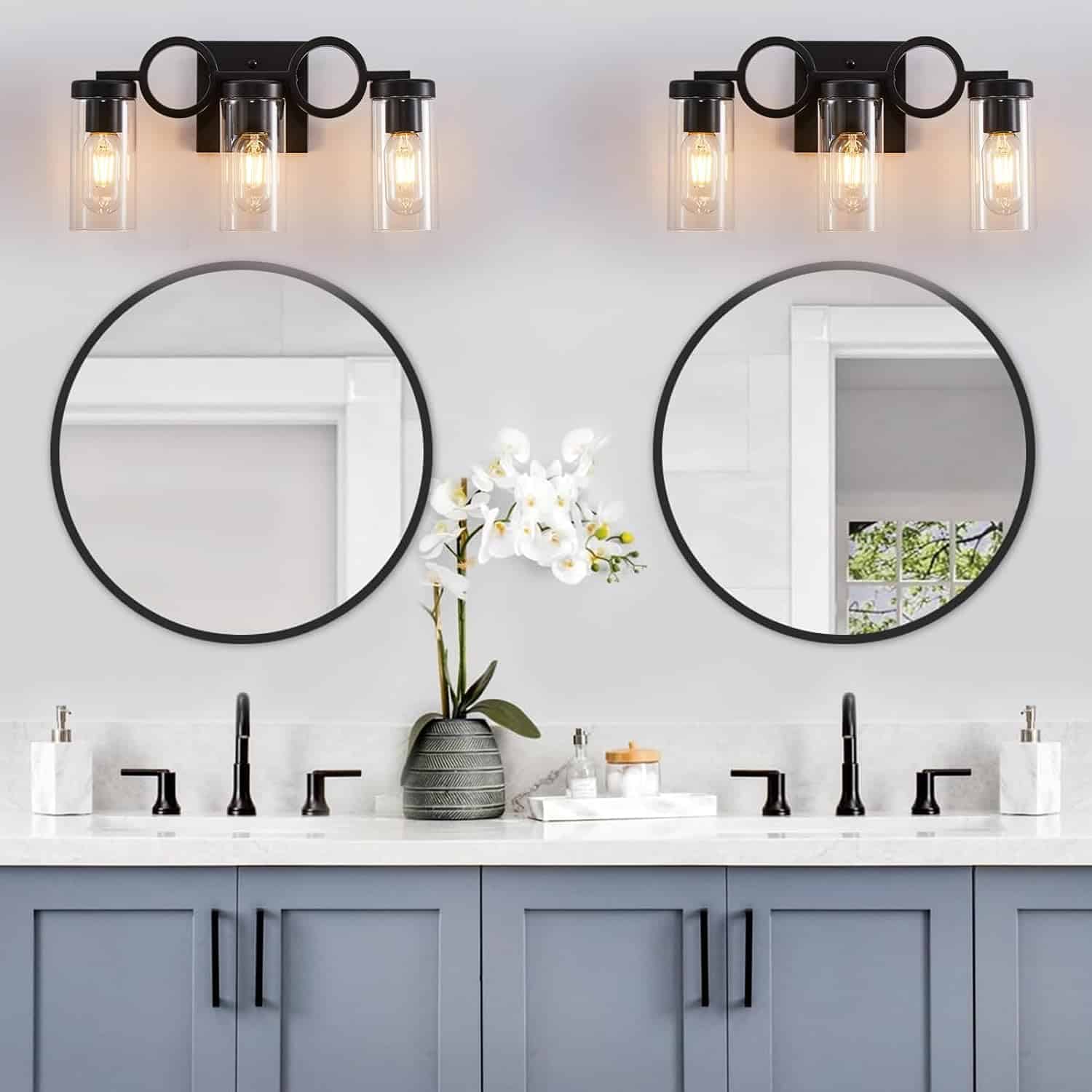 SADENICEL 3 Light Bathroom Vanity Light Fixtures: A Perfect Blend of Style and Functionality