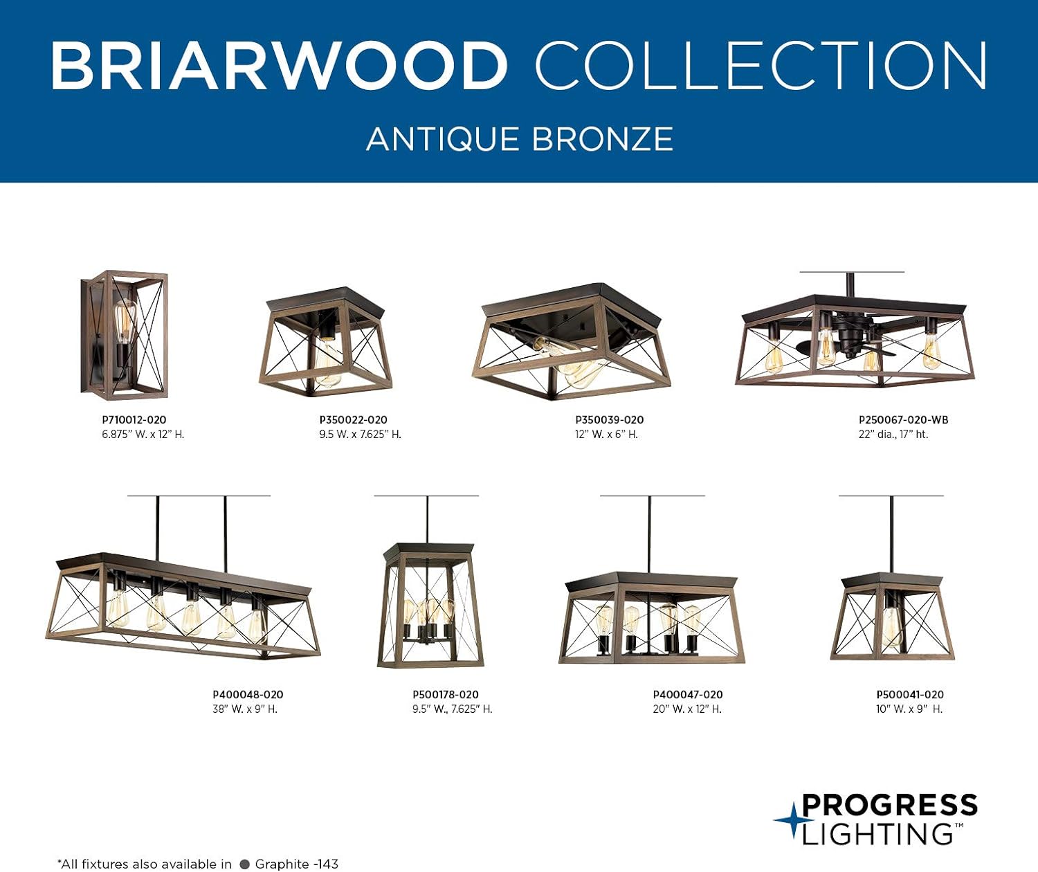 Transform Your Home with the Progress Lighting P350022-020 Briarwood Collection Farmhouse Flush Mount Ceiling Light