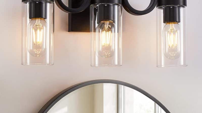 SADENICEL 3 Light Bathroom Vanity Light Fixtures: A Perfect Blend of Style and Functionality